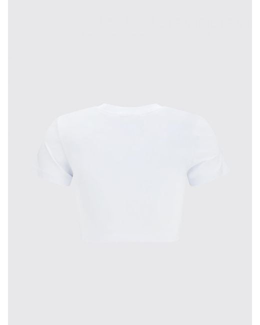 Fiorucci White Cotton Crew-Neck T-Shirt