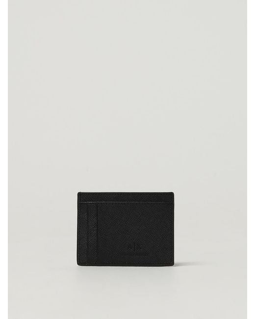 ARMANI EXCHANGE Black Wallet for men