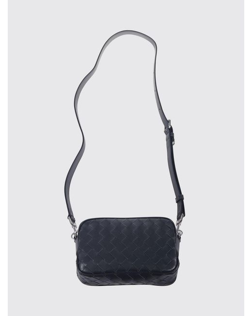 Bottega Veneta White Woven Leather Bag for men