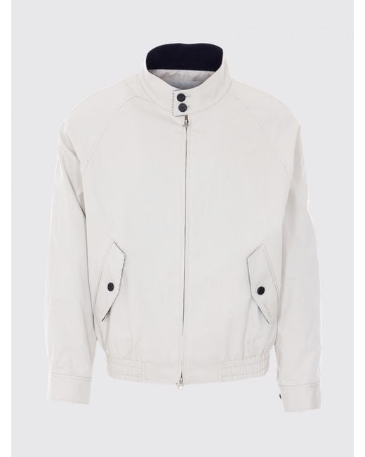 DUNST Gray Cotton Blend Bomber Jacket for men