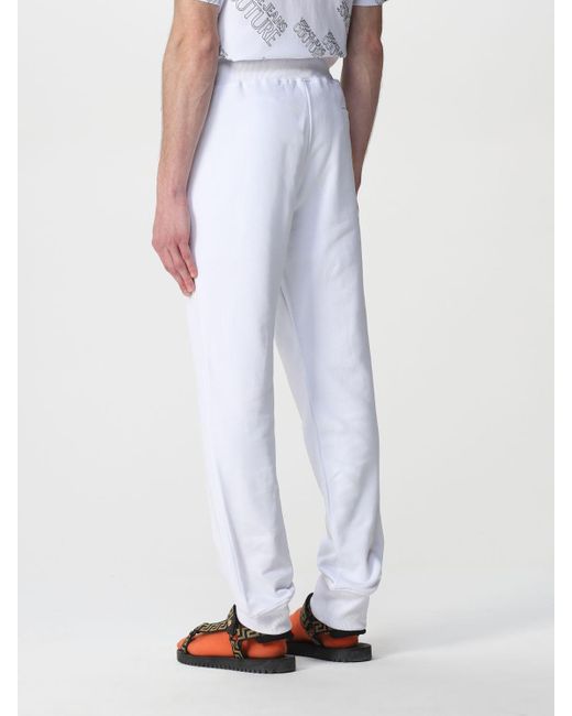 Pantalón Versace Jeans Couture de Denim de color Blanco para hombre - Lyst