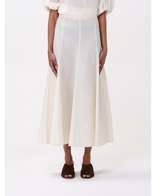 Falda Mujer Khaite de color White