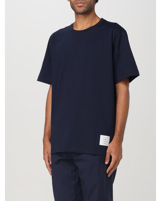 Thom Browne Blue T-Shirt for men