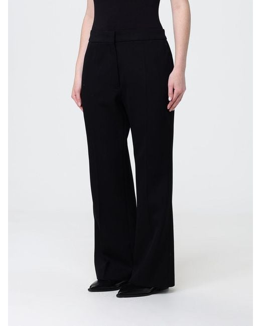 Jil Sander Black Classic Wool Trousers