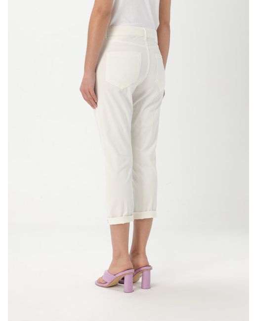 Dondup White Hose Damen