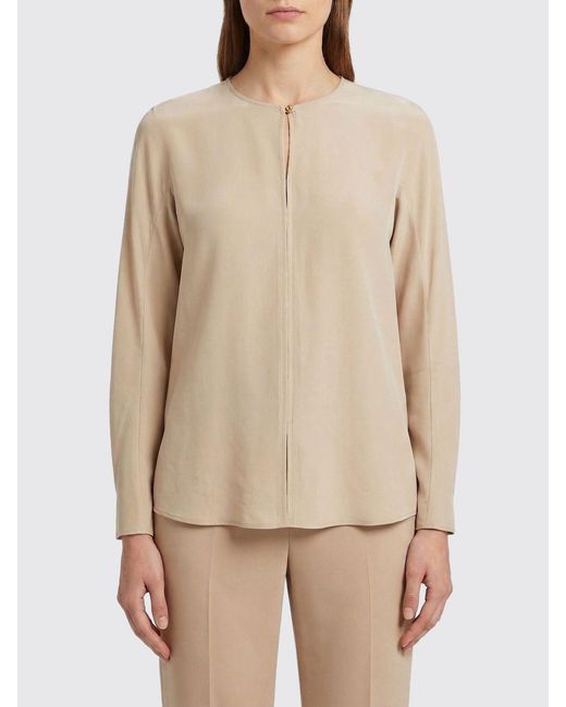 Max Mara Pure Natural Pure Silk Blouse Max Mara