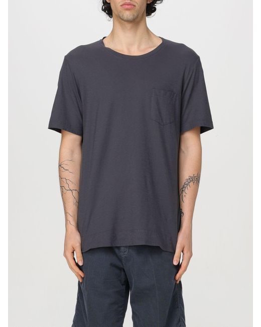 T-shirt basic di Massimo Alba in Gray da Uomo