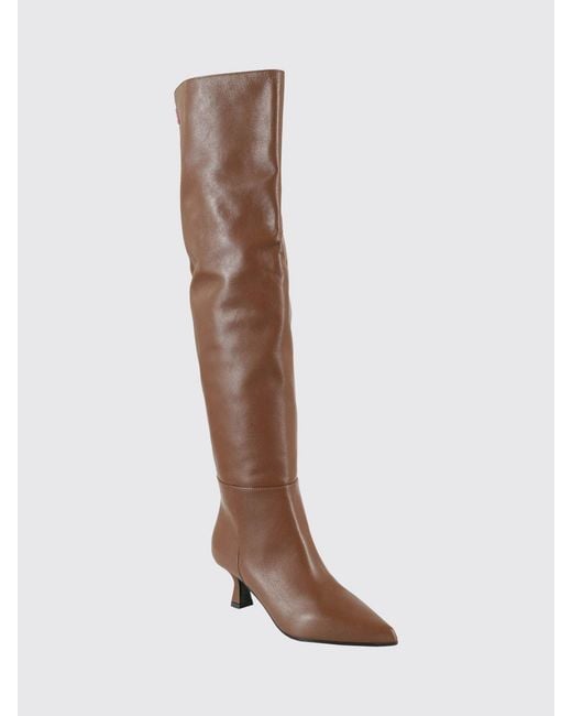 3Juin Brown Bea Leather Boot