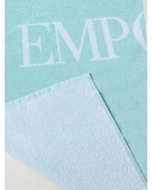 Emporio Armani Badetücher in Blue für Herren