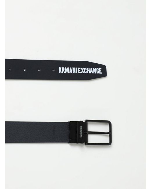 Armani Exchange Blue Belt for men