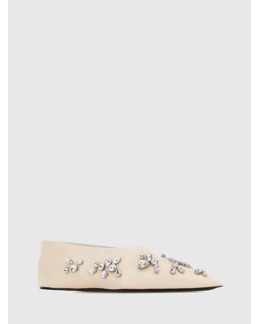 Jil Sander Natural Ballet Flat