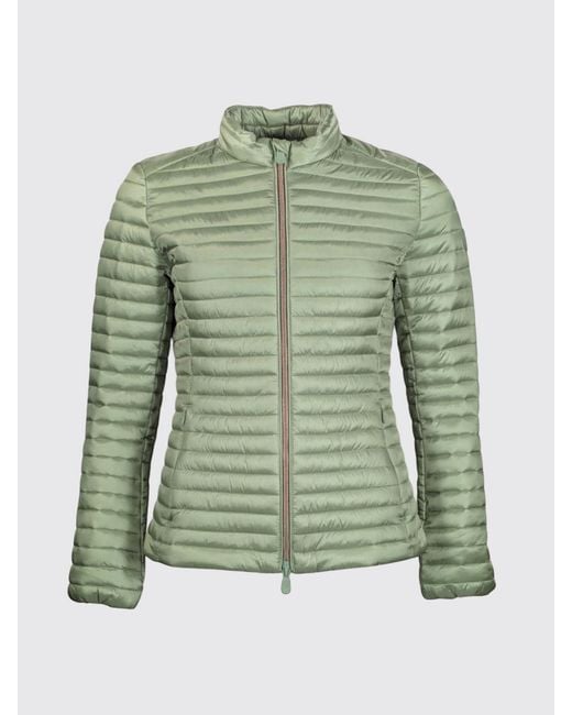 Save The Duck Green Padded Nylon Down Jacket