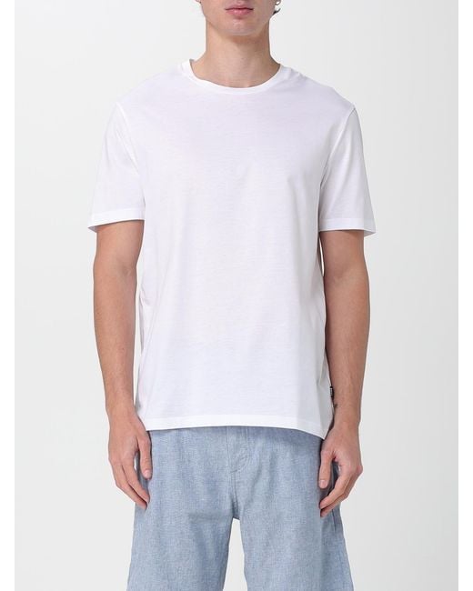 T-Shirt Basic di Boss in White da Uomo