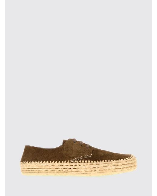 Loewe White Brogue Shoes for men