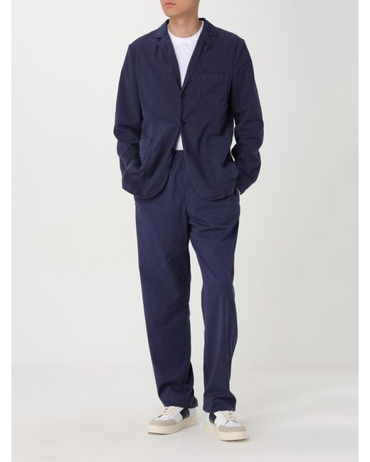Aspesi Blue Trousers for men