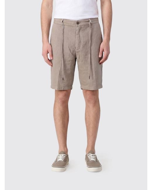 Myths Natural Linen Drawstring Shorts for men