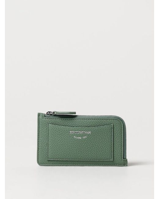 Emporio Armani Green Wallet
