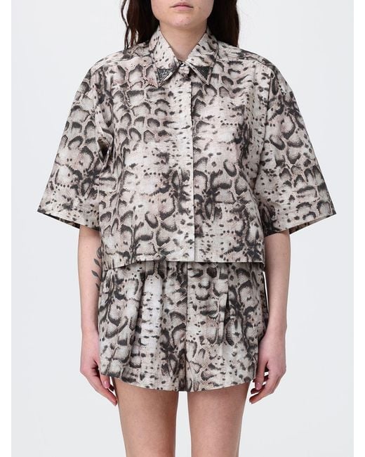 Pinko Natural Cotton Casual Shirt