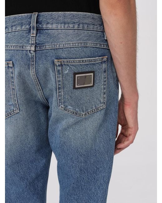 Dolce & Gabbana Blue Dolce &Amp Gabbana Jeans for men