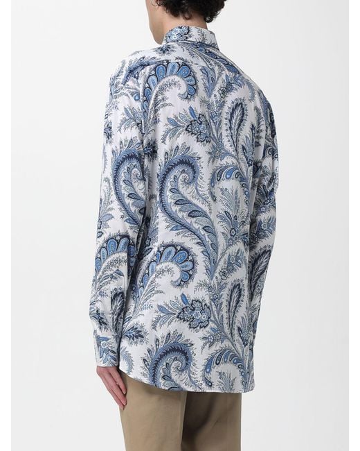 Etro Blue Shirt for men