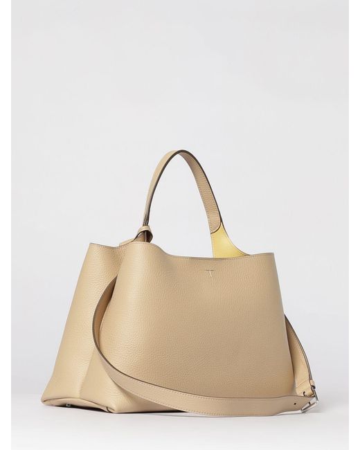 Tod's Natural Micro Leather Bag