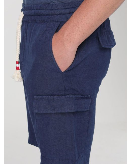 Pantalones cortos Mc2 Saint Barth de hombre de color Blue