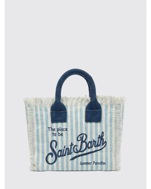 Borsa Vanity di Mc2 Saint Barth in Blue