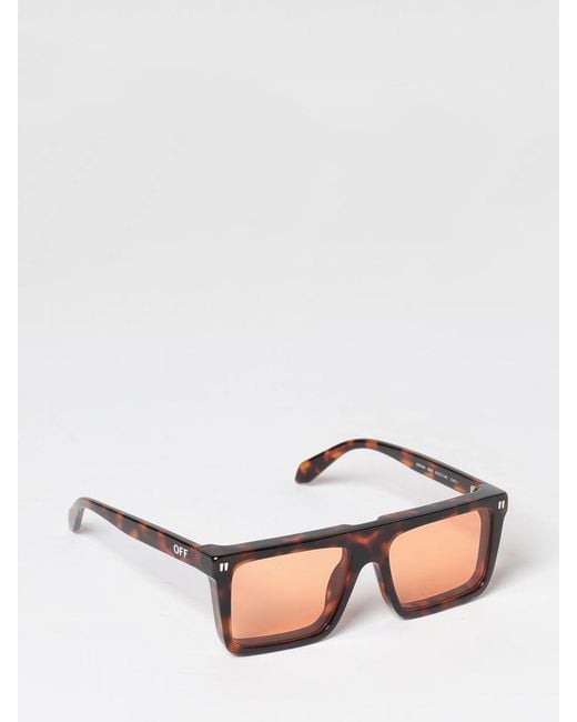 Off-White c/o Virgil Abloh Multicolor Bridgeport Tortoiseshell Acetate Aviator Sunglasses for men