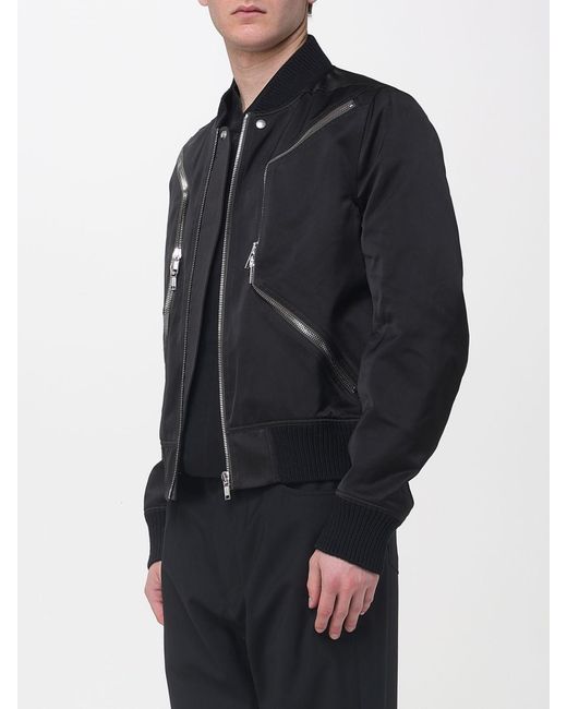 Rick Owens Black Heizer Bomber Jacket for men