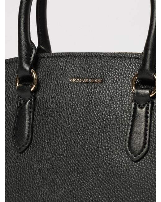 Michael Kors Black Murphy Grained Leather Bag