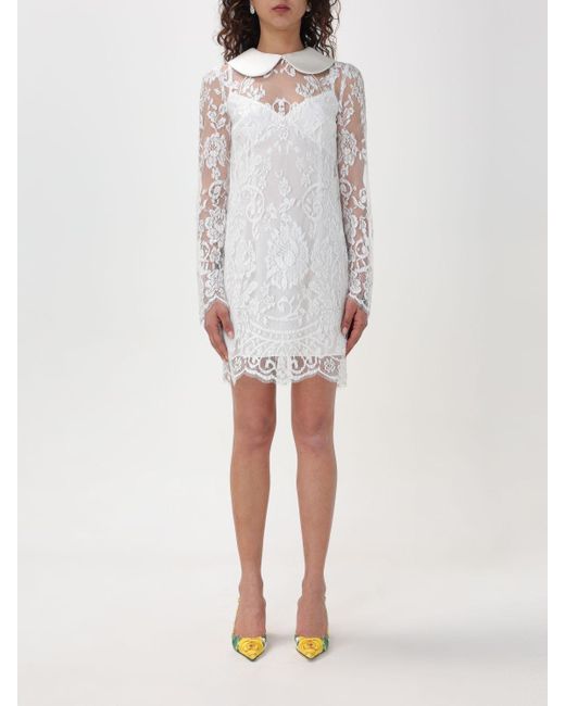 Dolce & Gabbana White Kleid