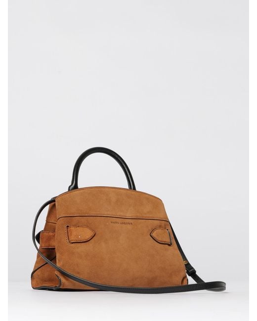 Marc Jacobs Brown The Dakota Small Suede Bag