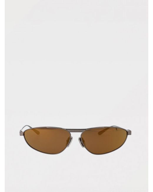 Balenciaga Gray Metal Sunglasses for men