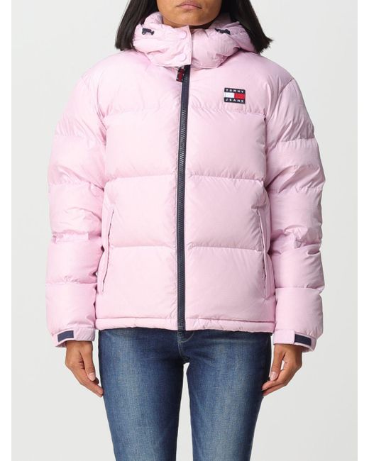 Tommy hilfiger sale pink windbreaker