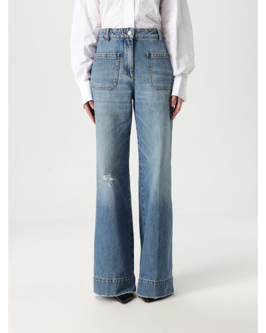 Victoria Beckham Blue Jeans Damen