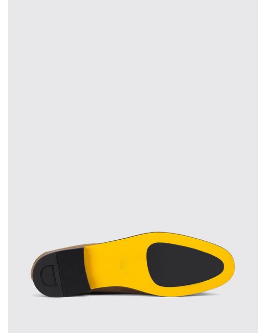 Doucal's Natural Suede Loafers