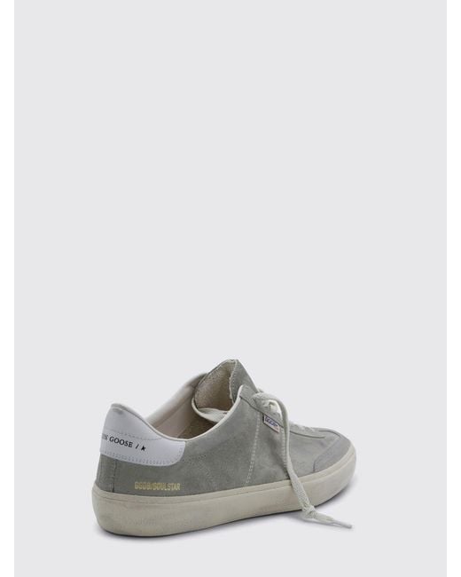 Golden Goose Deluxe Brand Gray Soul Star Suede Sneakers for men