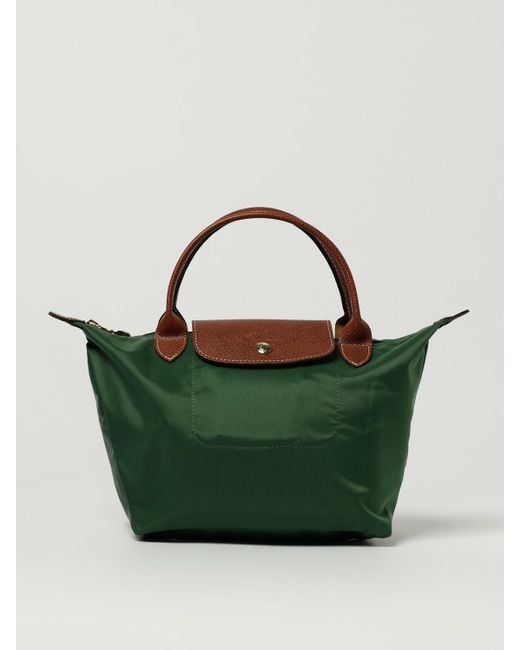 Borsa Le Pliage Original S di Longchamp in Green