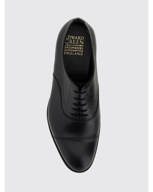 Edward Green White Brogue Shoes for men