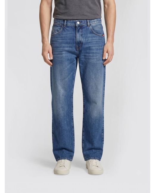 AMISH Blue James Denim Jeans for men