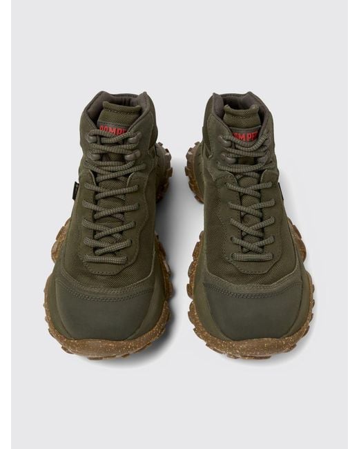 Camper Green Karst Trek Ankle Boot for men