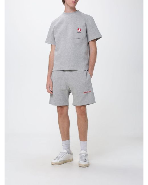 Murphy & Nye Gray Crew-Neck T-Shirt for men