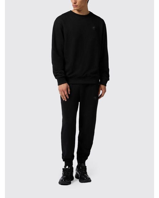 Philipp Plein Black Sweatshirt for men