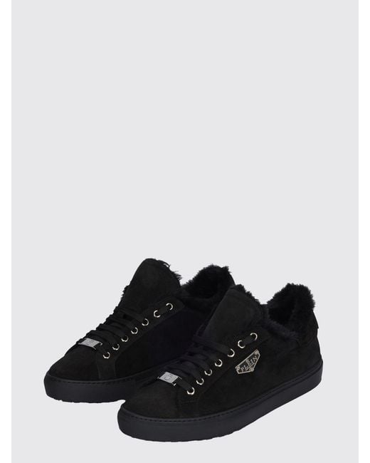 Philipp Plein Black Trainers for men