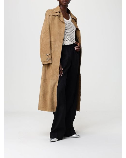 Golden Goose Deluxe Brand Black Wool Straight Trousers
