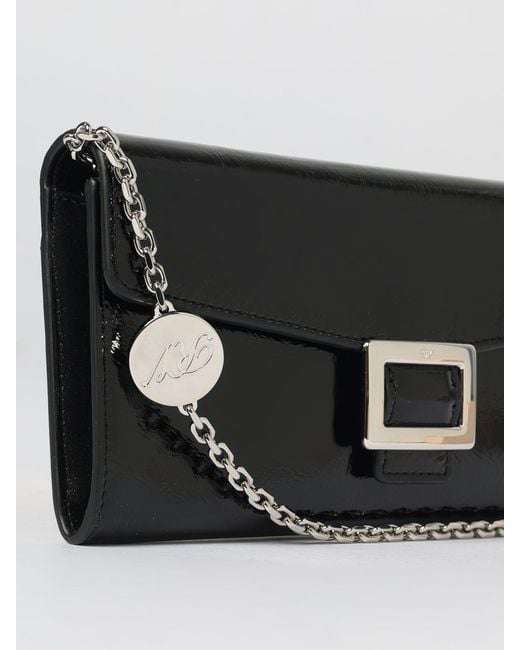 Roger Vivier Black Shoulder Bag
