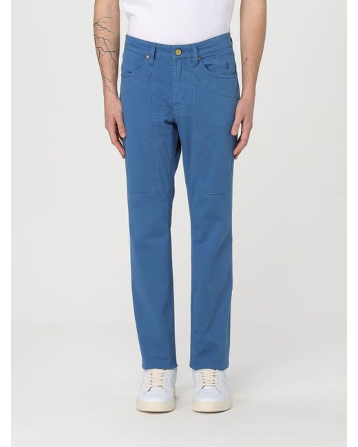 Jeckerson Blue Pants for men