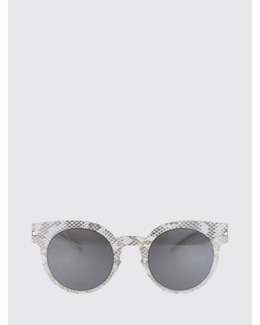 Mykita Gray Mmtransfer001 Metal Python Print Sunglasses for men