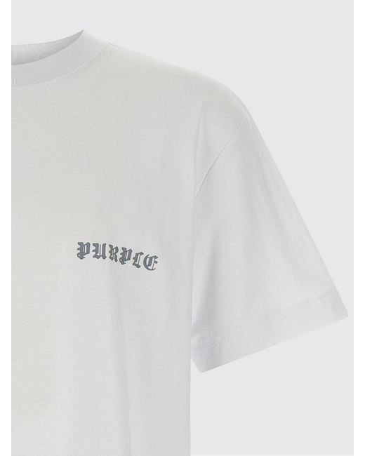 T-Shirt Homme Purple pour homme en coloris White