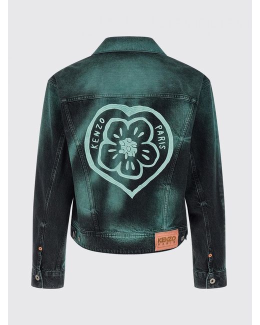 KENZO Blue Denim Jacket for men